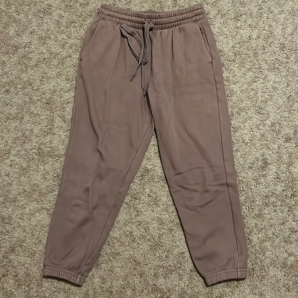 Mauve Colored Fabletics Joggers - image 1
